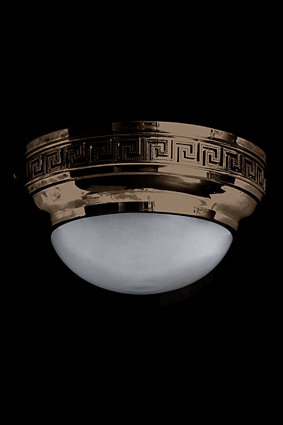 R182.0005 Greek Key flushmount