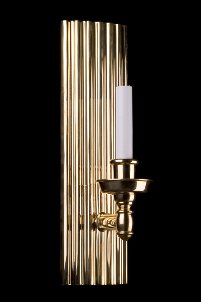 R5.124 Ribbed Curved Single Tall