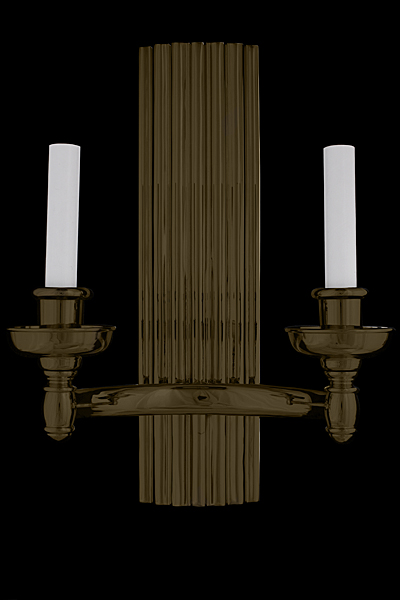 R5.1235 Ribbed Curved Double Tall