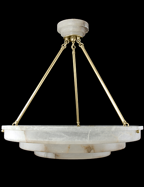 R69.030 Alabaster Stepped Large