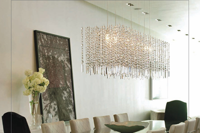 Custom Crystal Chandelier / NYC